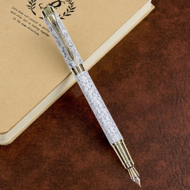 Ручка перьевая в Корейском стиле милый роскошный карандаш с металлическими