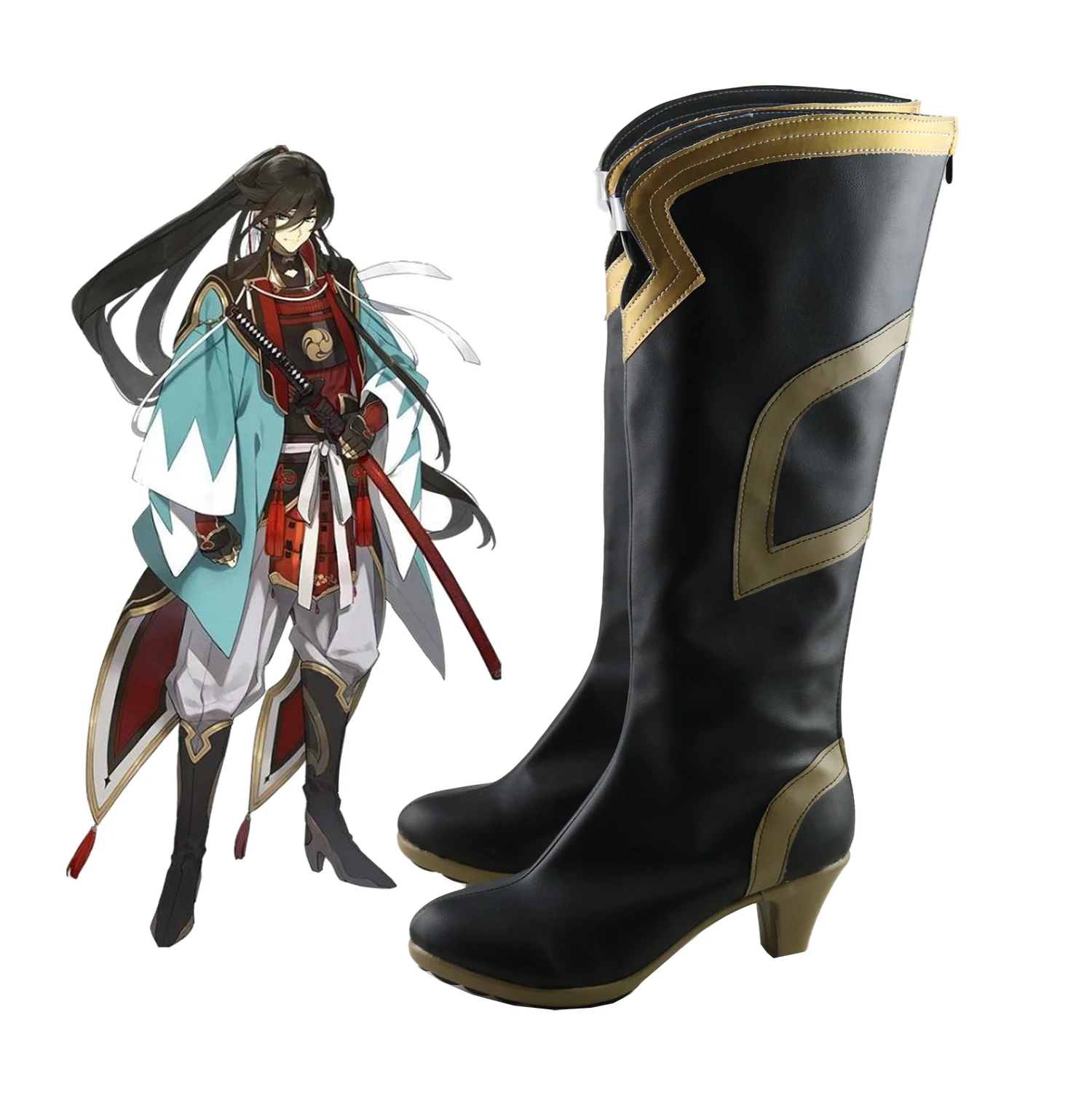 

Game Touken Ranbu Online Cosplay Izuminokamikanesada Cosplay Costume shoes wigs Kimono Woolen Man Woman Masquerade Clothing New