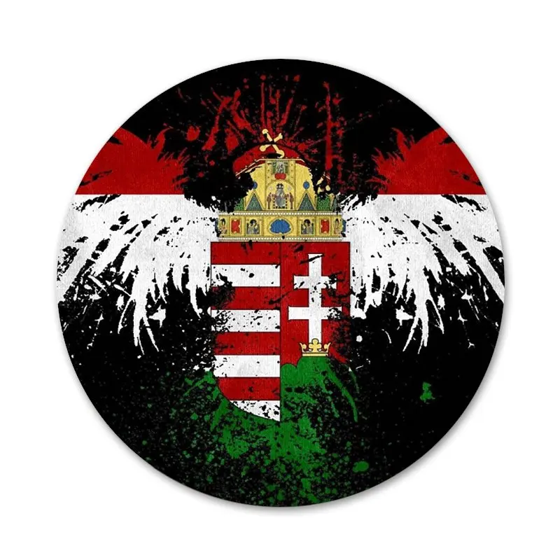 Значки венгерского флага 58 мм значки металлические для украшения одежды и