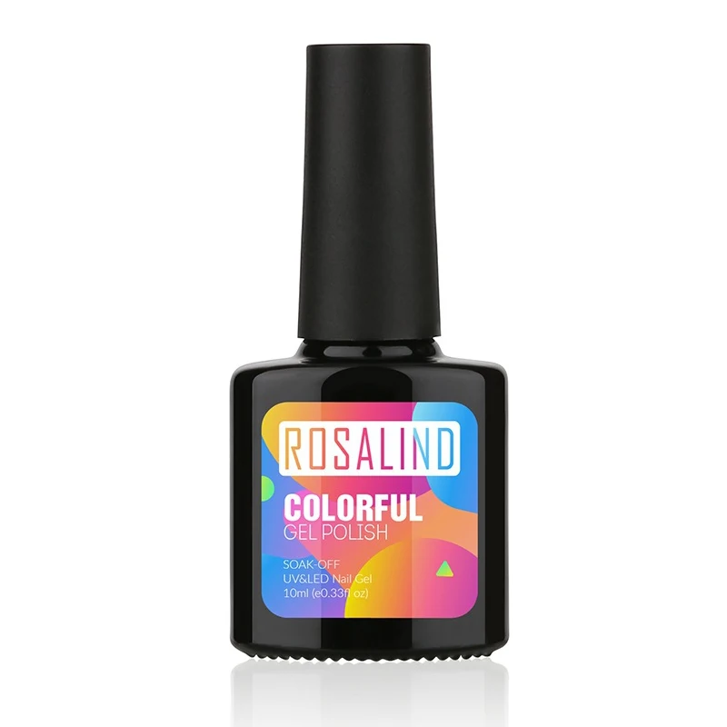 ROSALIND Гель-лак набор все для маникюра Полупостоянный Vernis верхнее покрытие УФ светодиодный гель лак удаляющийся замачиванием пилка для ногтей TSLM1