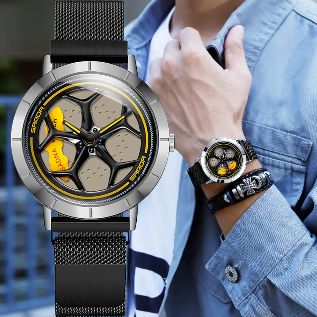 SANDA Международный люксовый бренд новые колеса креативный дизайн модные