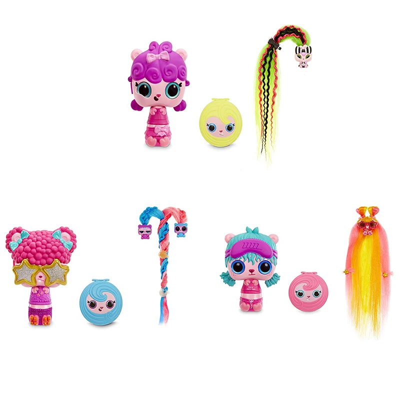 1 шт. Новое поступление 3 в поп игрушка сюрприз для волос куклы популярные