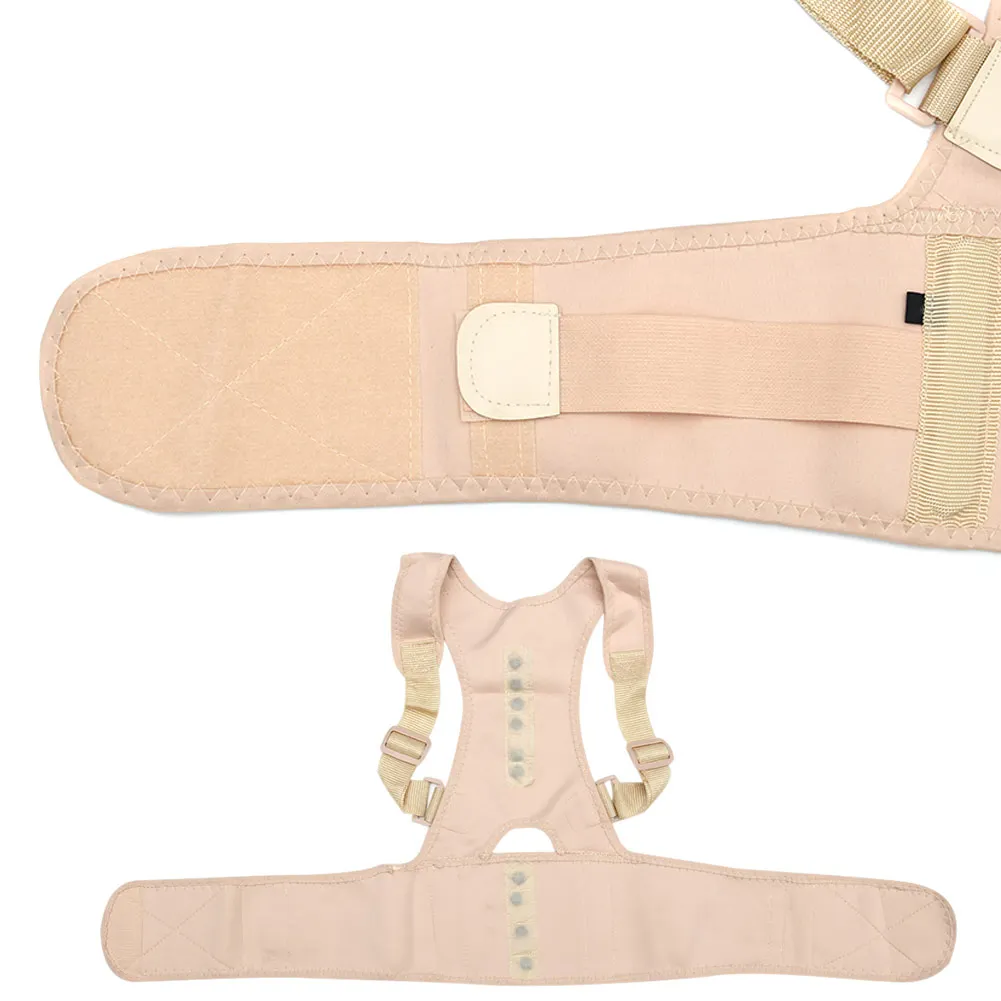 

Sitting Posture Corrector Adjustable Magnetic Shape Body Shoulder Brace Belt Men And Women Back Vertebra Correct Therapy PSEN999