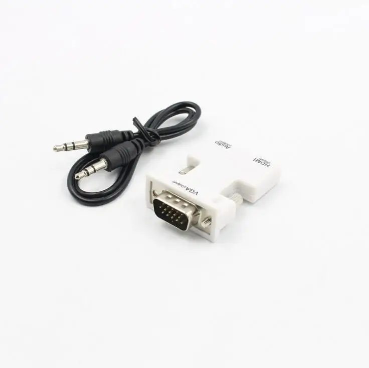 Новинка Лидер продаж VGA папа HDMI Женский конвертер адаптер HD 1080P входной сигнал