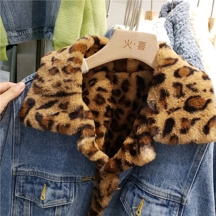 2019 зимняя модная леопардовая Высокая Имитация меха кролика рекс свободная
