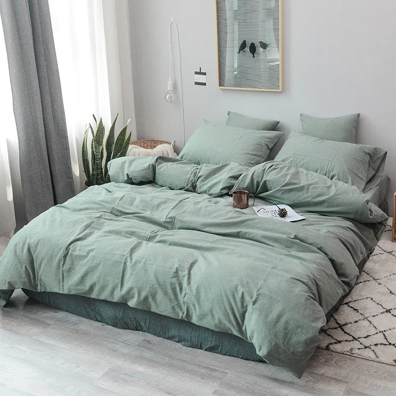 Комплект постельного белья из 3 предметов (1 пододеяльник + 2 наволочки)/100% хлопок |