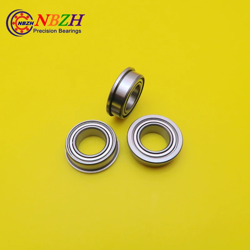 20 шт. высокое качество ABEC 3 Z2V1 F63801 12*21*7 фланцевый подшипник тонкие стеновые