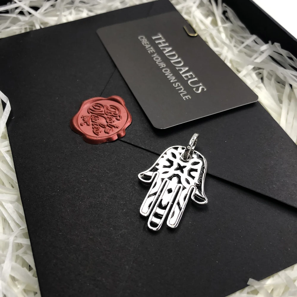 Подвеска рука Фатимы ювелирные украшения из серебра 2019 пробы в европейском стиле