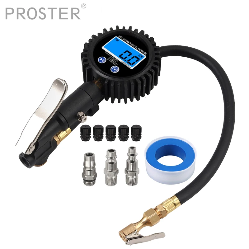 Цифровой манометр для шин 0 255 фунт/кв. Дюйм|Манометры| |