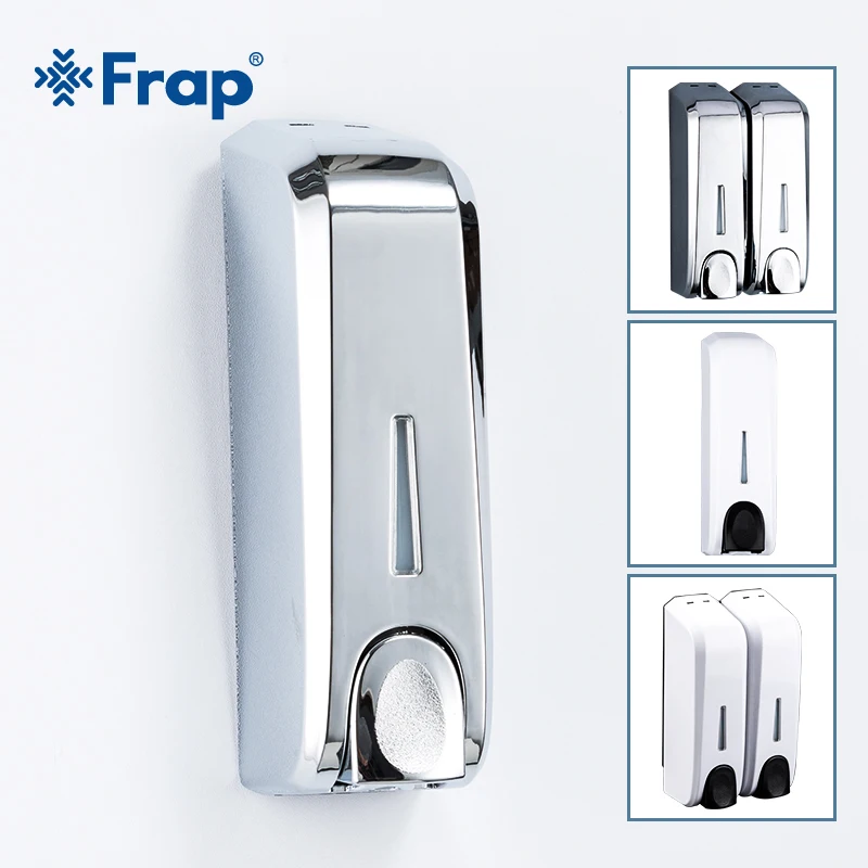 FRAP диспенсер для жидкого мыла Одноручный настенный ванной комнаты белый