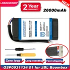 26000 мАч GSP0931134 01 Аккумулятор для JBL Boombox Player динамик Bluetooth Литий-полимерный перезаряжаемый пакет сменные батареи