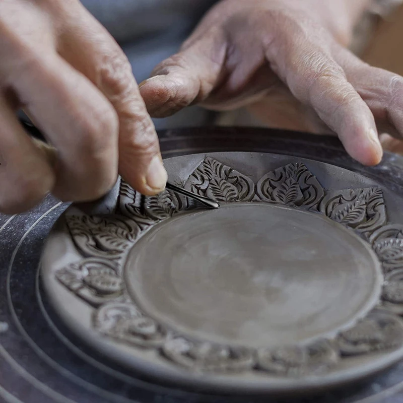 

12 Packs Wax Carving Tool Stainless Steel Sculpting Tool Spoon Carving Tool 4.75 Inch (Silver+Rainbow+Gold+Black)