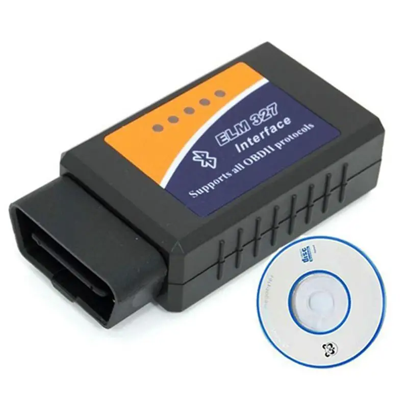 Bluetooth ELM327 V1.5/V2.1 OBD2 сканер ELM 327 Автомобильный диагностический инструмент OBDII для