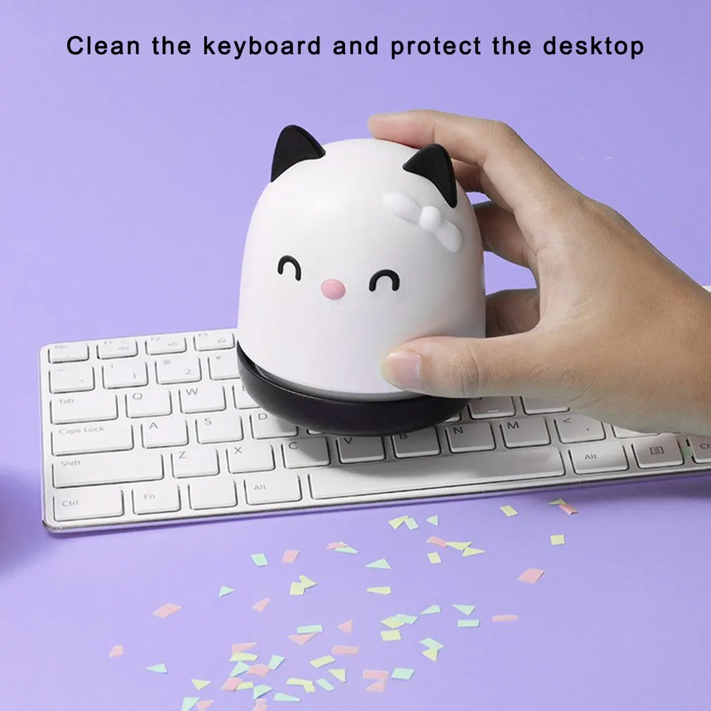 

Настольный мини-пылесос для домашних животных и кошек, креативный ручной портативный мини-пылесос с Usb-зарядкой и встроенной литиевой батар...