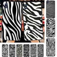 toplbpcs zebra print clip art animal phone case for samsung a51 01 50 71 21s 70 31 40 30 10 20 s e 11 91 a7 a8 2018