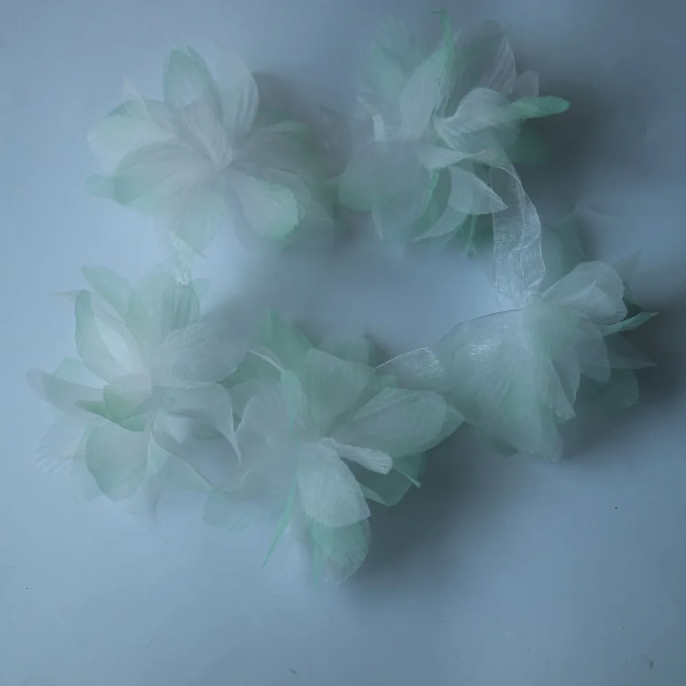 5 шт./лот нашивки с изображением сказочных цветов для одежды Пришивные Цветочные