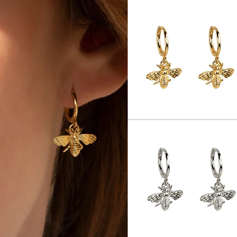 

BOAKO Pendientes Plata 925 Earrings For Women Eyes Cross Hoop Earrings Cartilage Jewelry Ear Piercing Unusual #19