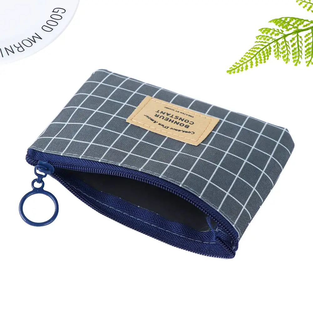 Холщовый кошелек унисекс 1 шт. мини для ключей от карт Холщовая Сумка маленький на