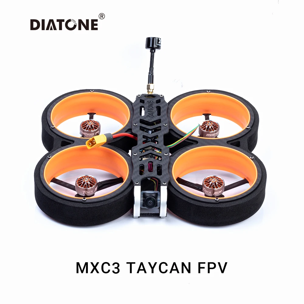 3 дюймовый Дрон DIATONE MXC Taycan Cinewhoop Freestyle FPV V1.1 с контроллером полета Mamba/ESC/ Motor PNP и BNF