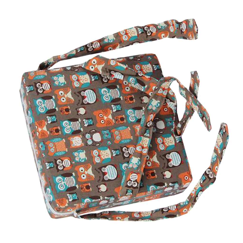 Детская регулируемая съемная губка Кожаная подушка для стула обеденный стул