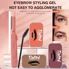 4D пернатое натуральное мыло для бровей, набор для бровей, Формирующее мыло, усилитель бровей, гель для макияжа, Коррекция бровей, женские косметические инструменты