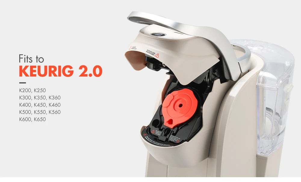 Дизайн Многоразовые K Carafe фильтры для Keurig 2,0 Cafeteira многоразовые кофейные капсулы KCup получить 100pc Одноразовый бумажный фильтр