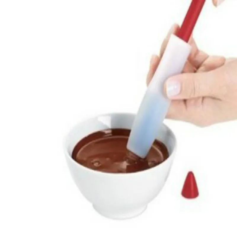

Silicone Food Writing Pen Chocolate Decorating tools Cake Mold Cream cup,cookie Icing Piping Pastry Nozzles kitchen accessories