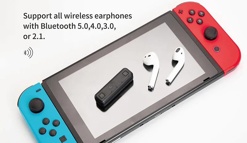 GuliKit продукт Route Air color беспроводной аудио адаптер или передатчик для nintendo Switch, Switch Lite, PS4, PC