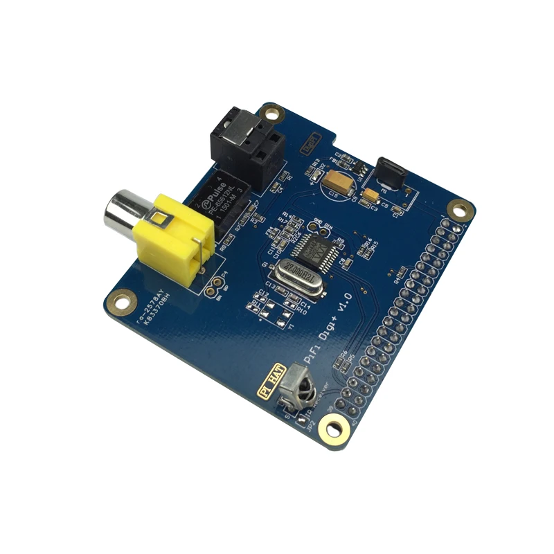 Цифровая звуковая карта Raspberry Pi HiFi PiFi Digi + GPIO плата для 4B/3B +/3B|Аксессуары