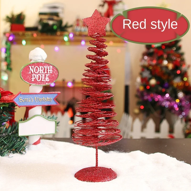 Мини декор для рождественской елки мини железная проволока рождественские