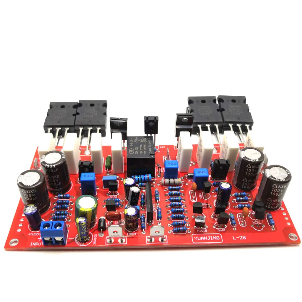 L28 AMP 350W Mono Audio Power Amplifier Kit 4ohm Board With Speaker Protect | Электроника