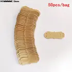 50 шт. белый медведь кукла ручной работы из искусственной кожи Вязание этикетки для одежды ручной работы с любовью полиуретановая этикетка материал для изготовления сумок, аксессуары для шитья 41x16mm