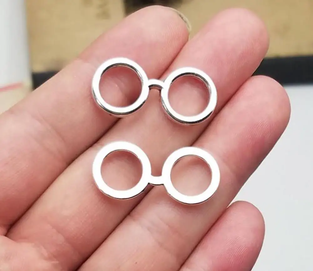 Подвеска для очков с покрытием антикварным серебром 20 шт./лот 29x13 мм|Шармы| |