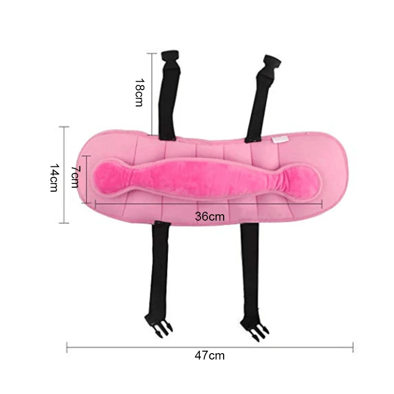 Cintur&oacute;n de seguridad para beb&eacute;, ni&ntilde;o y ni&ntilde;a, soporte para cuello y cabeza, reposacabezas de coche, almohada suave, almohadilla protectora, venta al por mayor-1