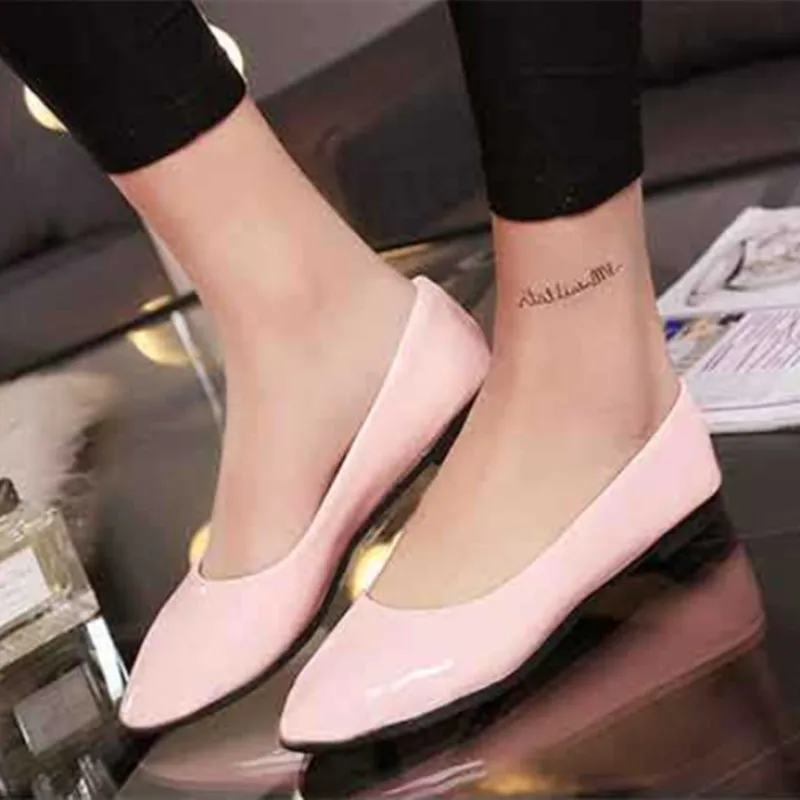 Туфли женские на плоской подошве фиолетовые a5710b | Обувь