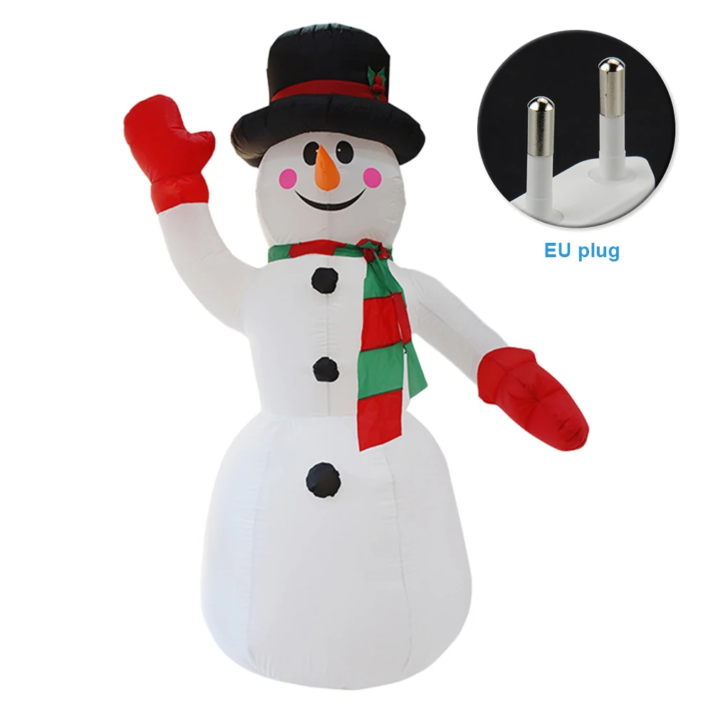 

2.4 M Holiday Courtyard Party Portable Outdoor Props Winter Home Kids Inflatable Snowman Christmas Decoration Toy Figure