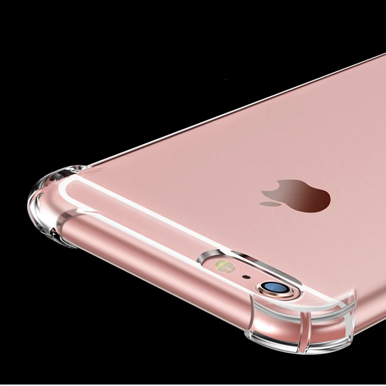 Мягкий ТПУ чехол для телефона для iphone 8 7 6 6s Plus X Xr чехол для iphone 11 Pro Xs MAX 5 SE 5S чехол Простой Прозрачный чехол