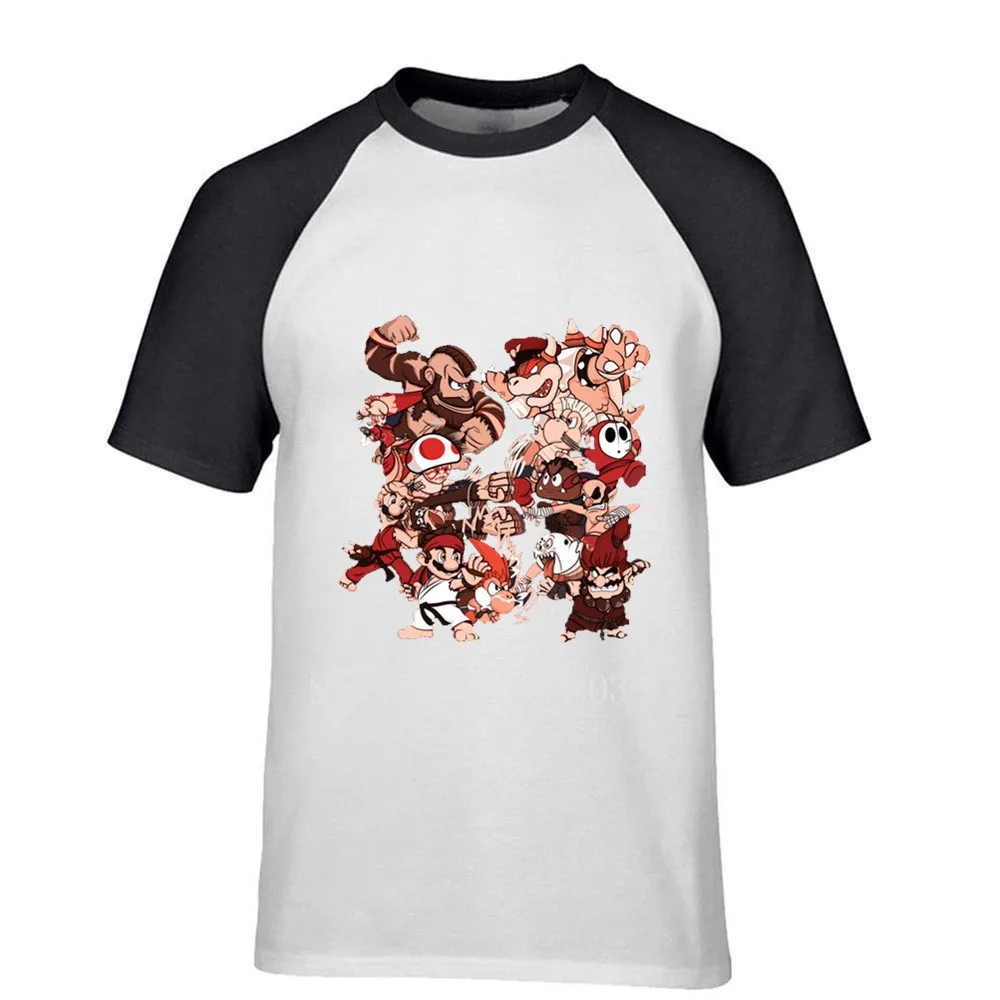 Футболка мужская белая с рукавом реглан 100% хлопок|Мужские футболки| |