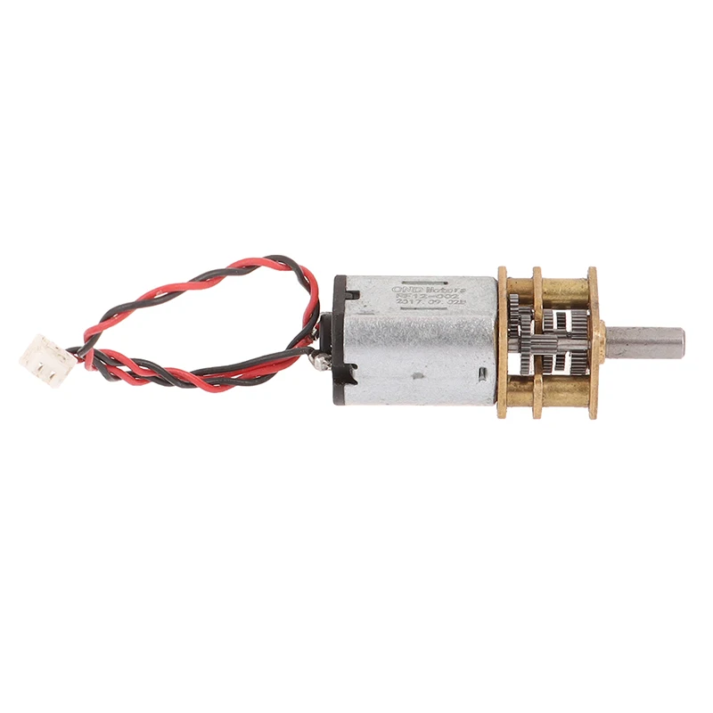 1 шт. DC 3V-12V 60 оборотов в минуту медленно Скорость Микро Мини N20 металлический