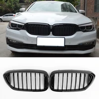 single line style bright black grille fit for bmw g30 g38 f90 m5
