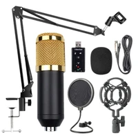 full bm800 professional suspension microphone kit studio live stream broadcasting recording condenser microphone set