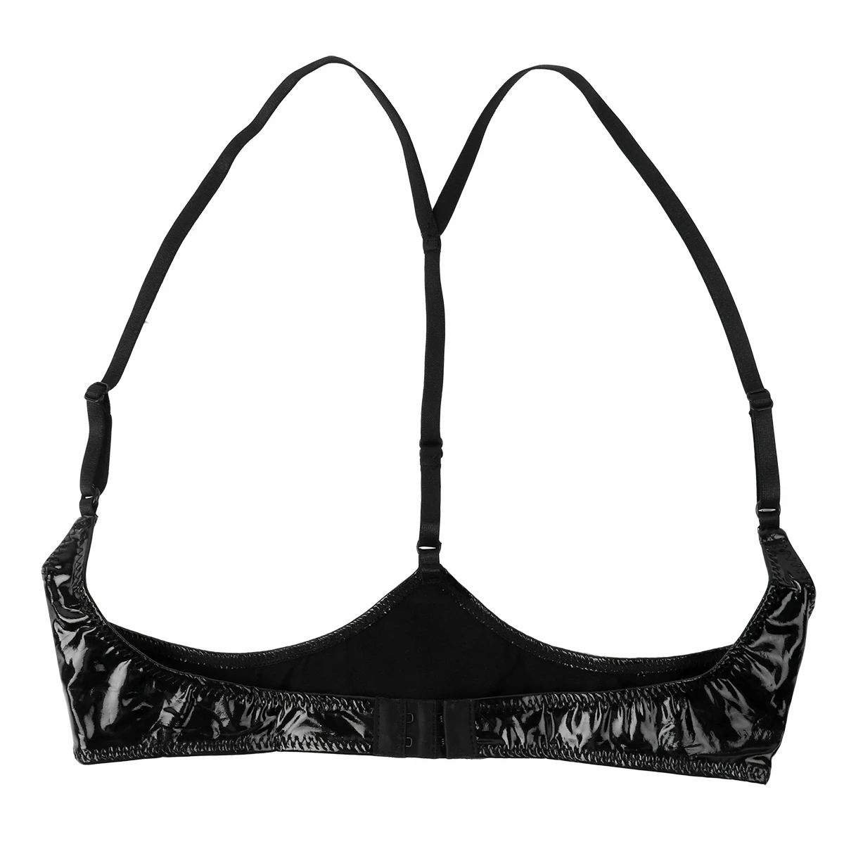 Женские эротические с мокрым эффектом женское белье из лакированной кожи