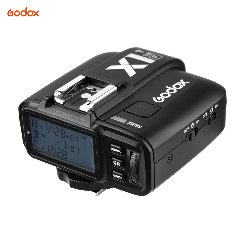 Godox X1T F 2 4G Беспроводной TTL вспышка триггера 1/8000s HSS 32 Каналы ЖК дисплей трансмиттер