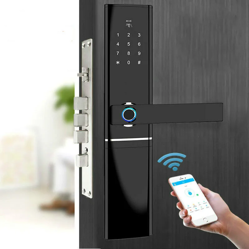 Умный дверной замок CARDORIA Biometri со сканером отпечатков пальцев интеллектуальный