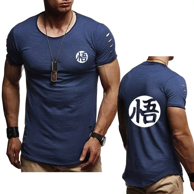 Мужская хлопковая футболка с круглым вырезом удобная Легкая Футболка лето 2020 |