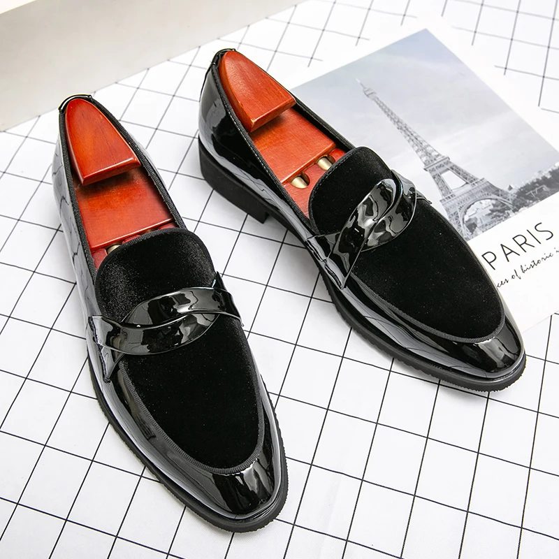 

Moccasins For Men Shoes With Spikes Classic Casual Leather Men Dress Luxury Mens Summer Trend For Hot Sale Man Shoe