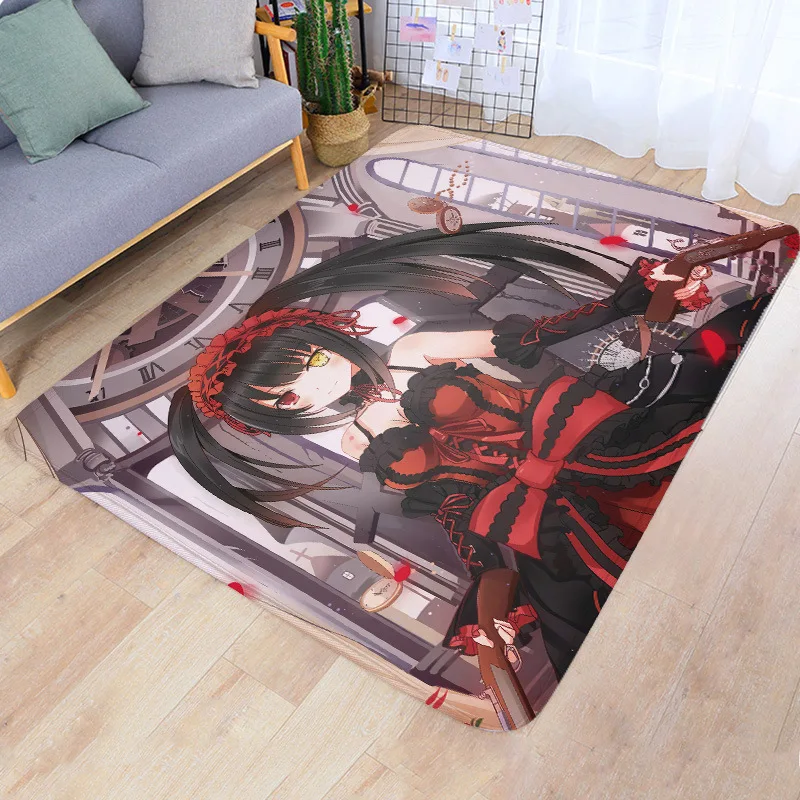 

40*60 см новинка аниме Дата A LIVE Tokisaki Куруми Yatogami тенка ковер экшн-Фигурки игрушки для девушек модель игрушки реквизит для косплея подарок