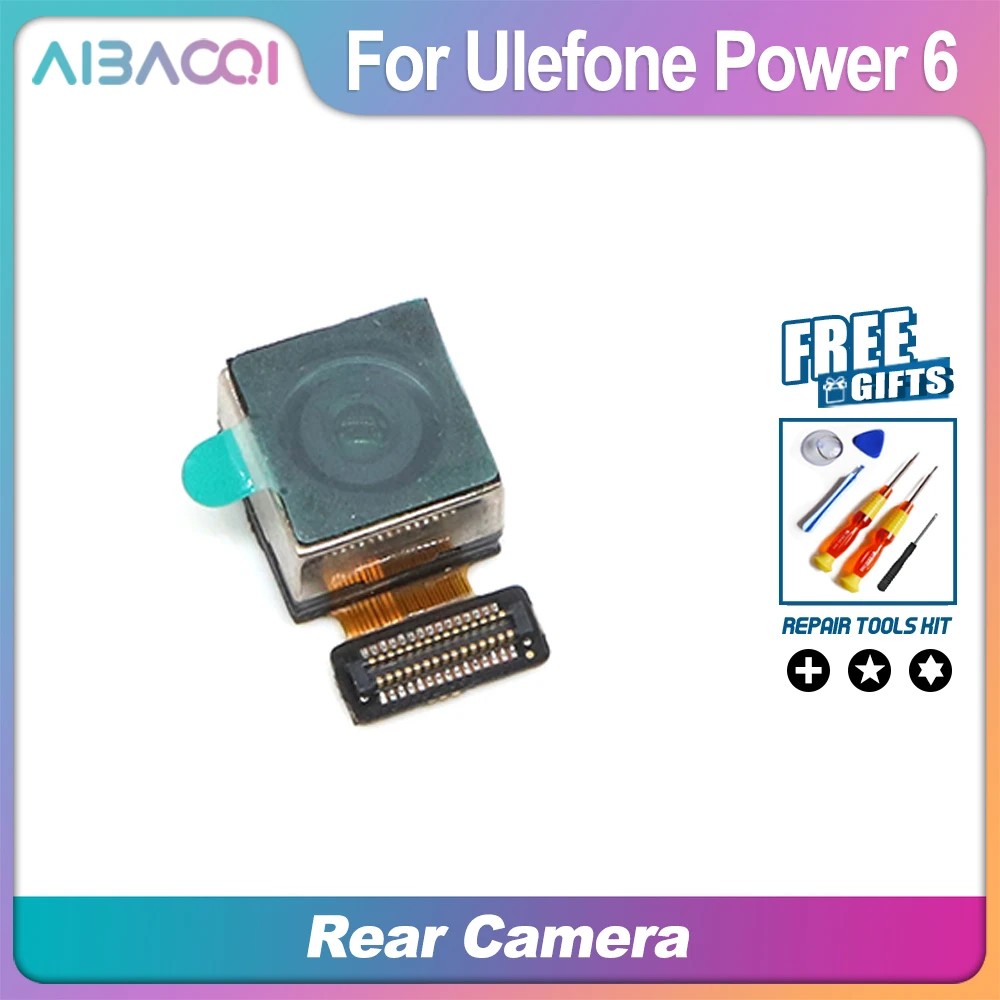 Задняя камера AiBaoQi Ulefone Power 6 16 0 МП запасные части для телефона | Мобильные телефоны