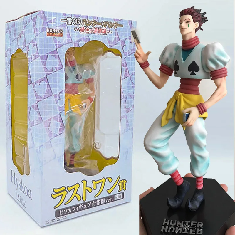 Anime Hunter x Hunter Figure Hisoka Anime vol.5 Gon Freecss Killua Zoldyck Kurapika Hisoka Figure Killua Model Toys 20CM