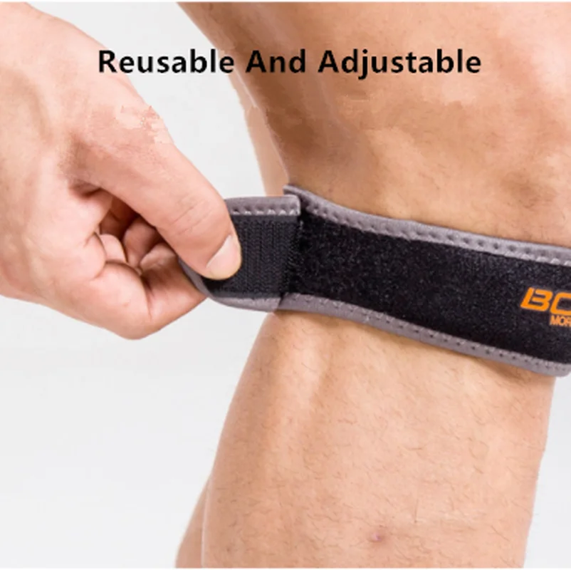 1 шт. регулируемая коленная чашечка поддержка для сухожилий ремешок опора